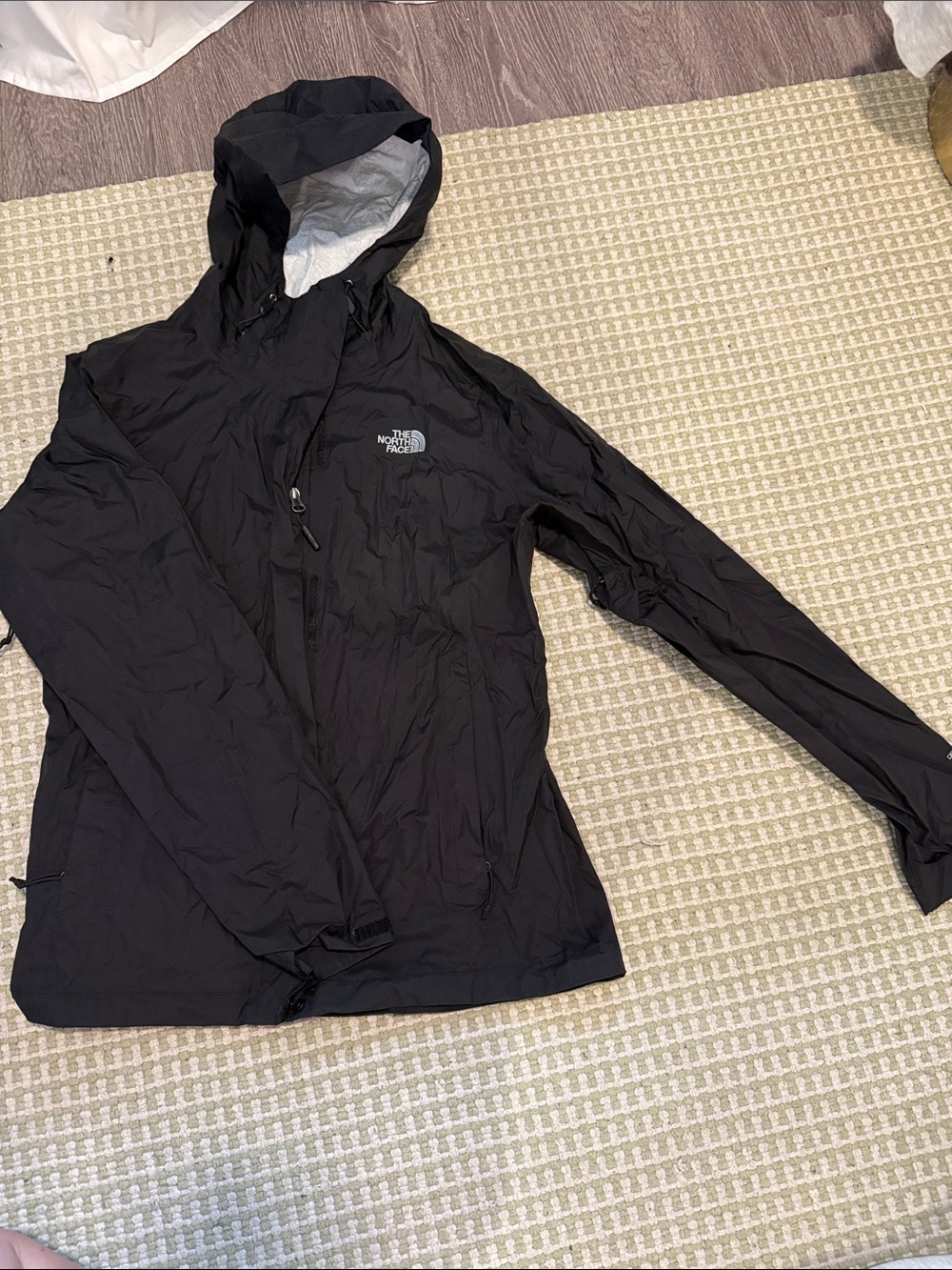 The North Face Women's Black Hooded Shell Jacket